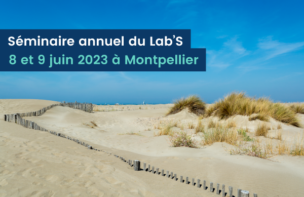 Séminaire du Lab'S - les 8 et 9 juin 2023 à Montpellier